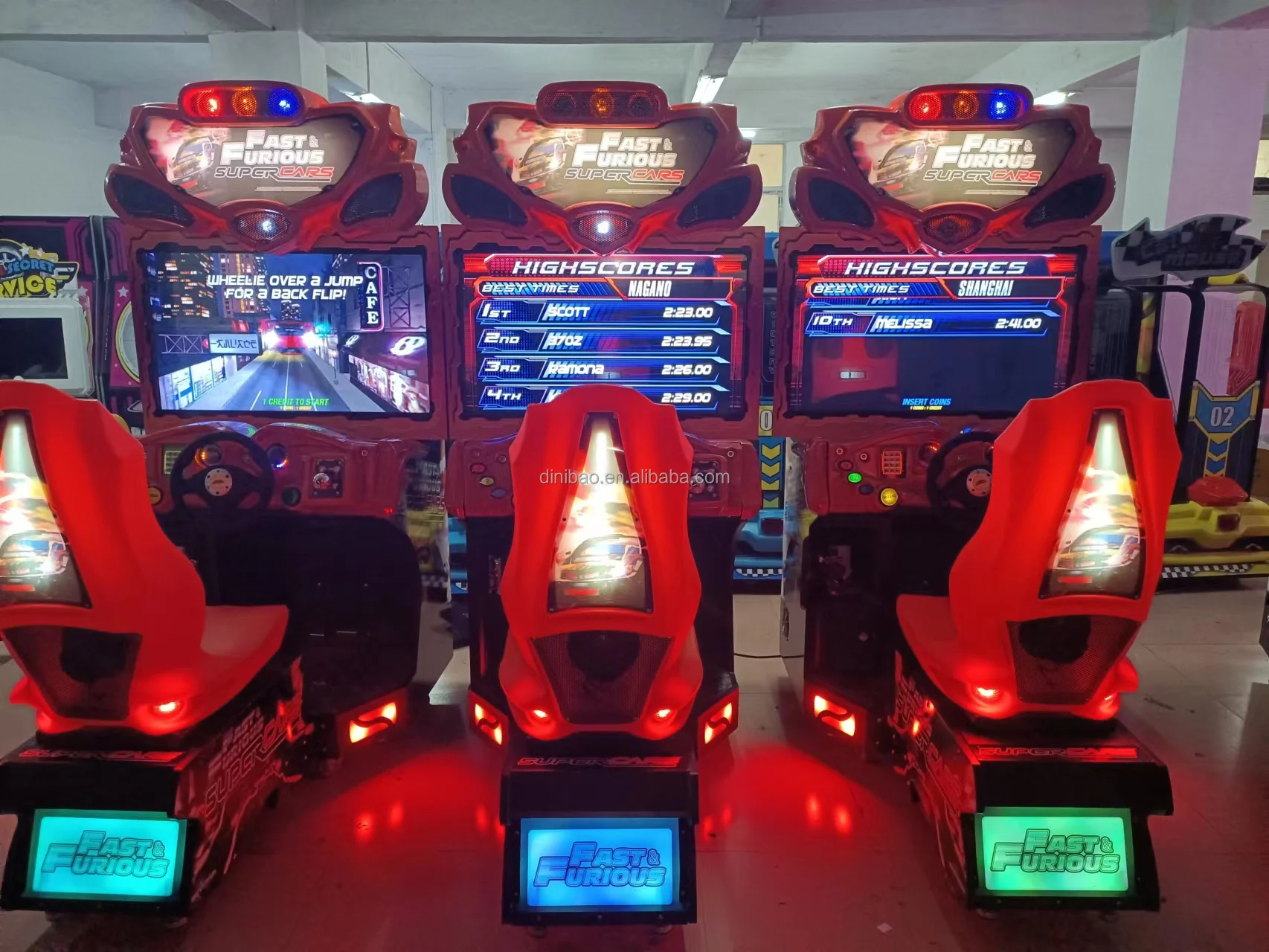 Arcade Game Machine Coin Operated Car Racing Arcade Video Games Machine Simulator Driving Game Amusement