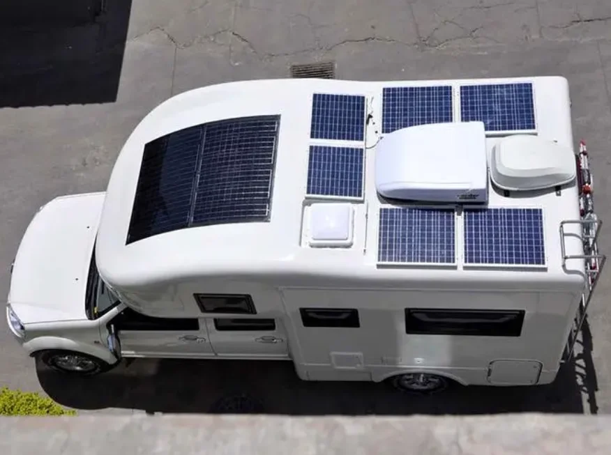 solar panel apply in RV