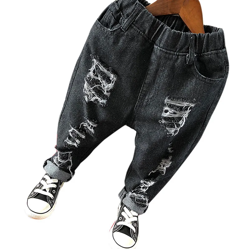 Осенние джинсы для малышей, штаны для мальчиков, одежда из 100% органического хлопка, осенняя одежда для малышей