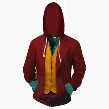 New MOVIE Joker Sweatshirts Men Brand Hoodies 3D Printing Hoodie hip hop Male Casual funny Tracksuits clothes harajuku Tops