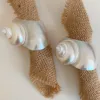 Moonlight snail napkin ring