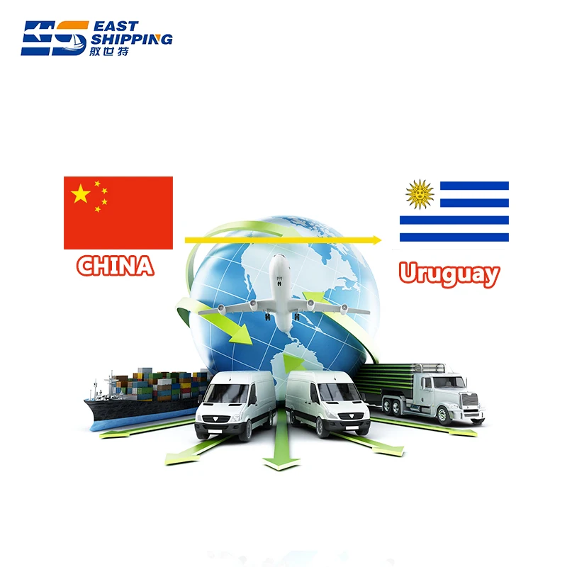 East Shipping Agent Freight Forwarder To Uruguay Express Services Logistics Agent Shipping Clothes China To Uruguay