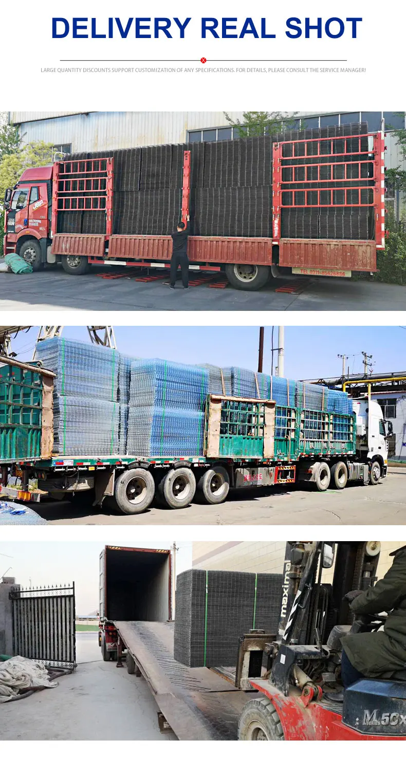 6mm 8mm Stainless Steel Welded Wire Mesh Panel Hot Dipped Galvanized