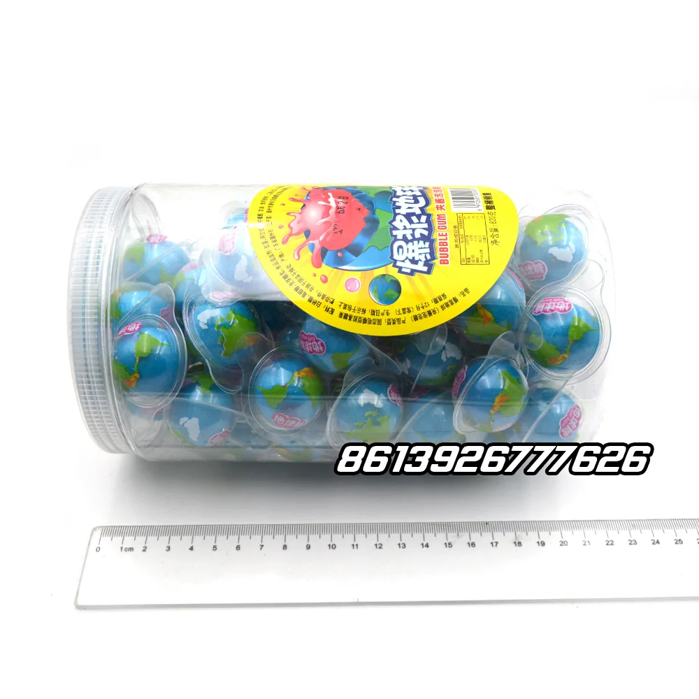 Жевательная резинка, оптом, Халяль, сладкая планета, шар, варенье, пузырьковая резинка