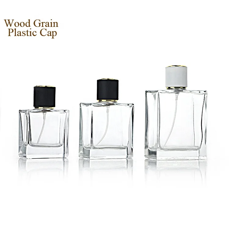 100ml Square Glass Bottle, For Perfume