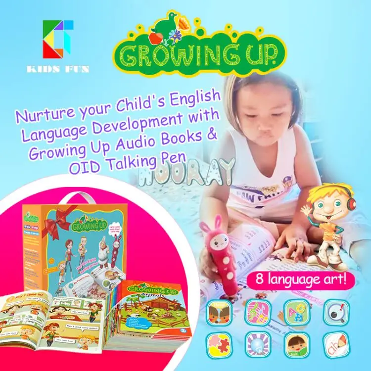 Wholesale Hot Selling Growing up Children Audio Books
