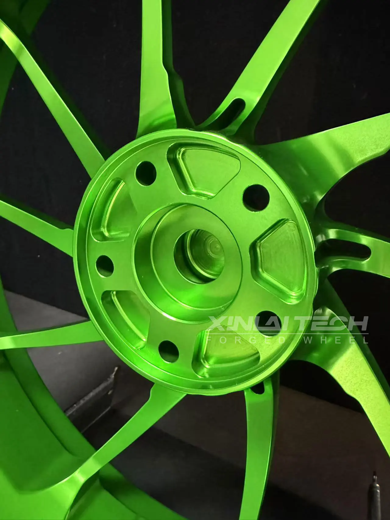Custom Forged Motorcycle Wheels for Kawasaki Ninja H2 17 Inch CNC Forged Billet Aluminum Rims Anodized Motorcycle Alloy Wheels - Image 4
