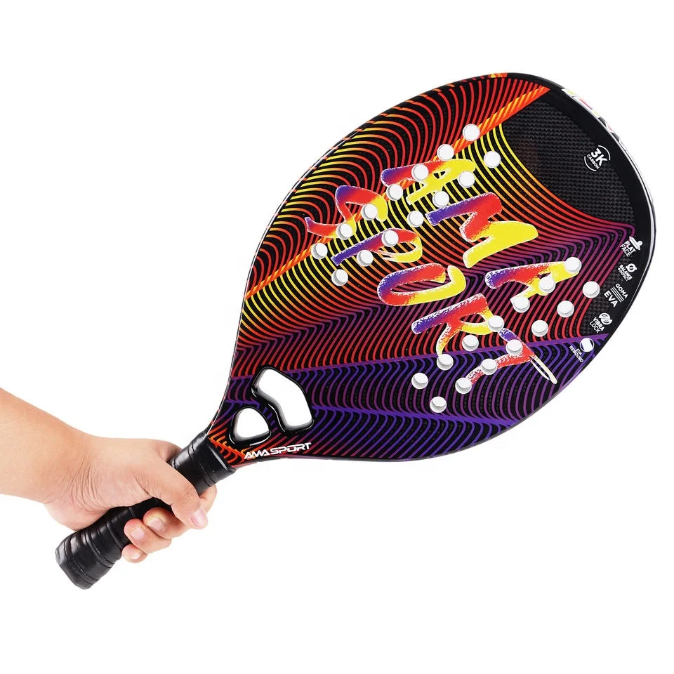 AMA спортивные уникальный дизайн горячая распродажа! Профессиональное качество труба из углеродистого волокна 3k/12k/18k углеродного волокна для пляжного тенниса ракетки ракетка затвора