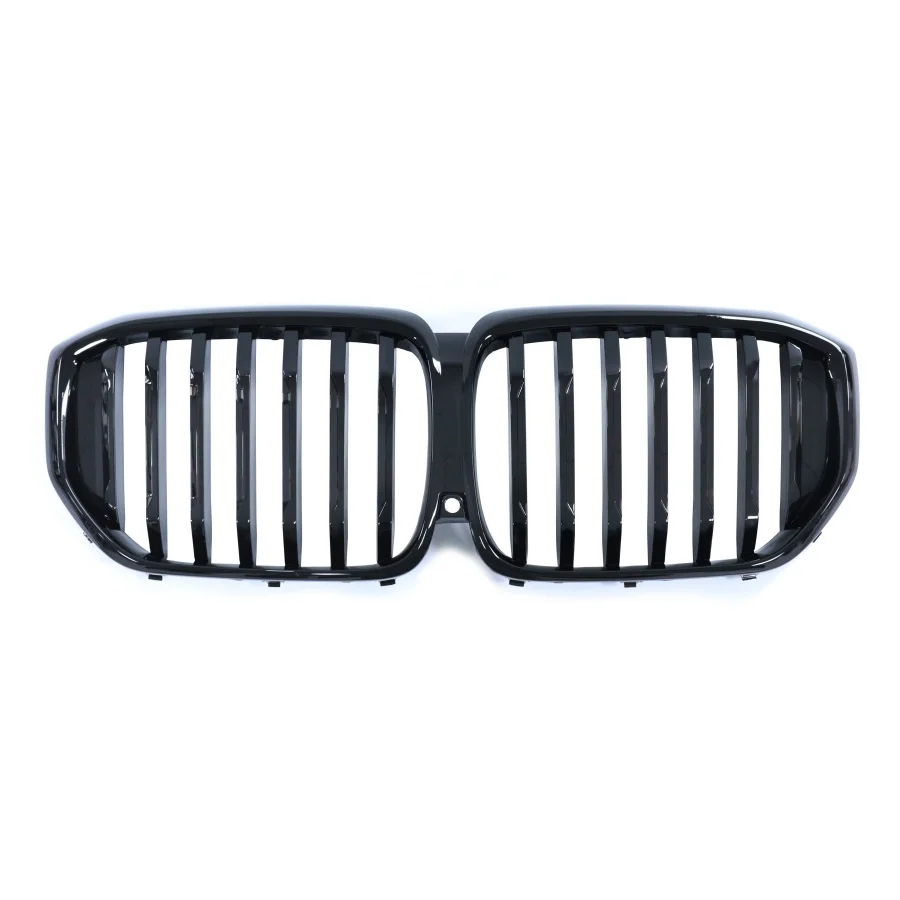 product tiypeor car single line gloss black g05 dual line abs front grille for bmw x5 2018 2022-3