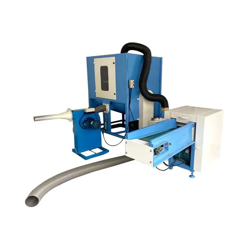 Мини-машина для открывания тонкого хлопчатобумажного полиэстера из конопляного