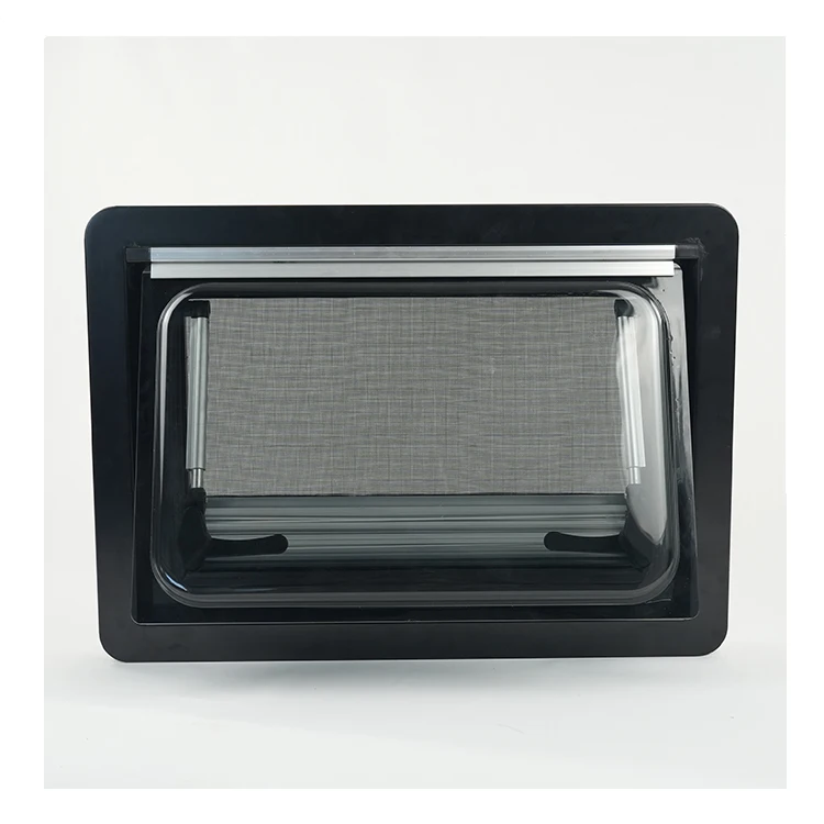 High Quality  Maygood Right Angle caravan Window Side Window Rv Window With Fly Screen Rv Accessories