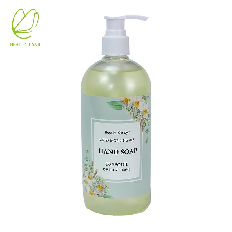 Private Label Natural Soothing Bubble Flower Shape Foam Soap Liquid