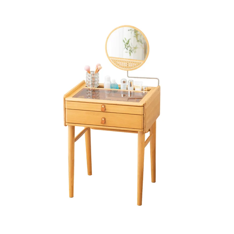Space Saving Factory Price Dressing Table with Vanity Mirror