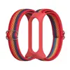 rainbow + red