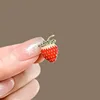 Strawberry brooch