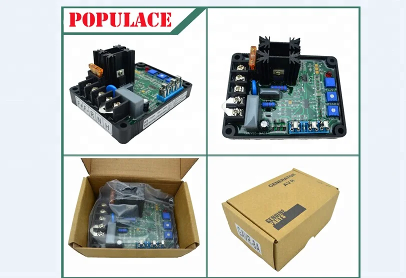 GAVR-8A Module AVR Régulateur De Tension Automatique Pour Générateur – Universel, Stable, 8A Max