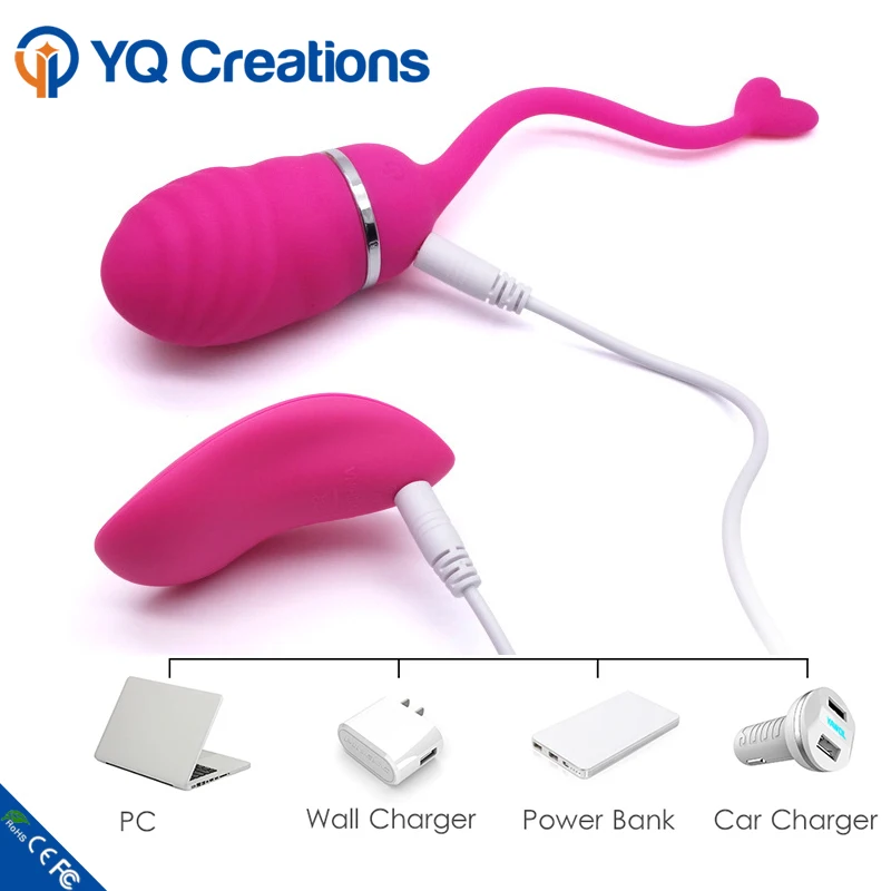 Rechargeable Remote Control Love Ball Vibrating Kegel Ball for Couple