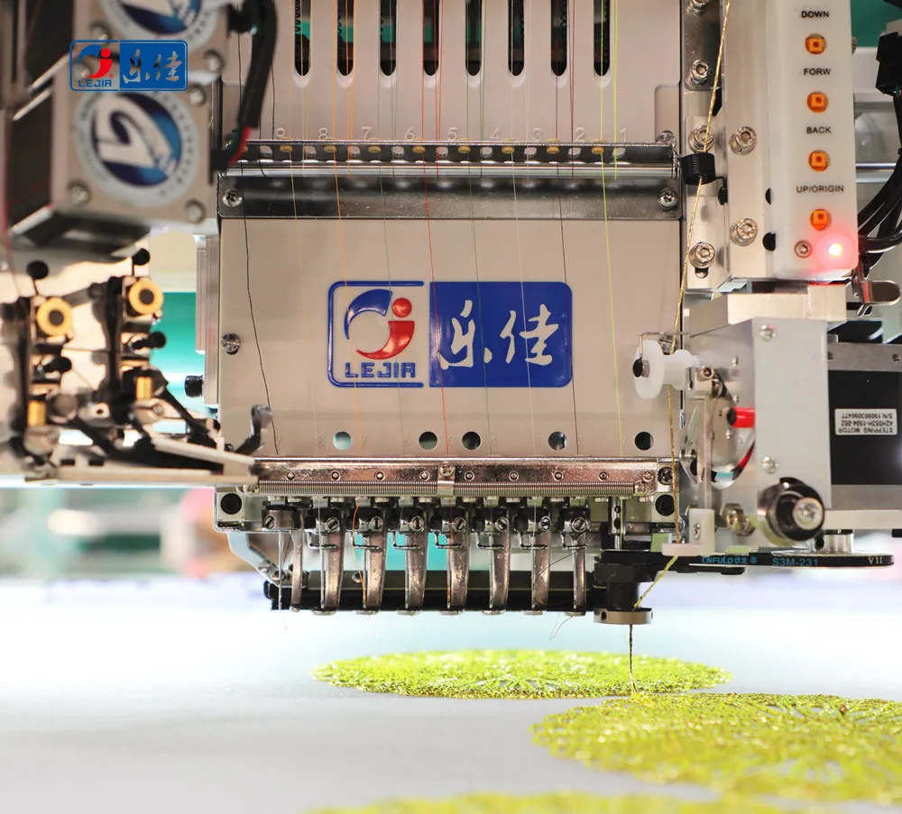 Lejia Computerized Double Sequins Embroidery Machine
