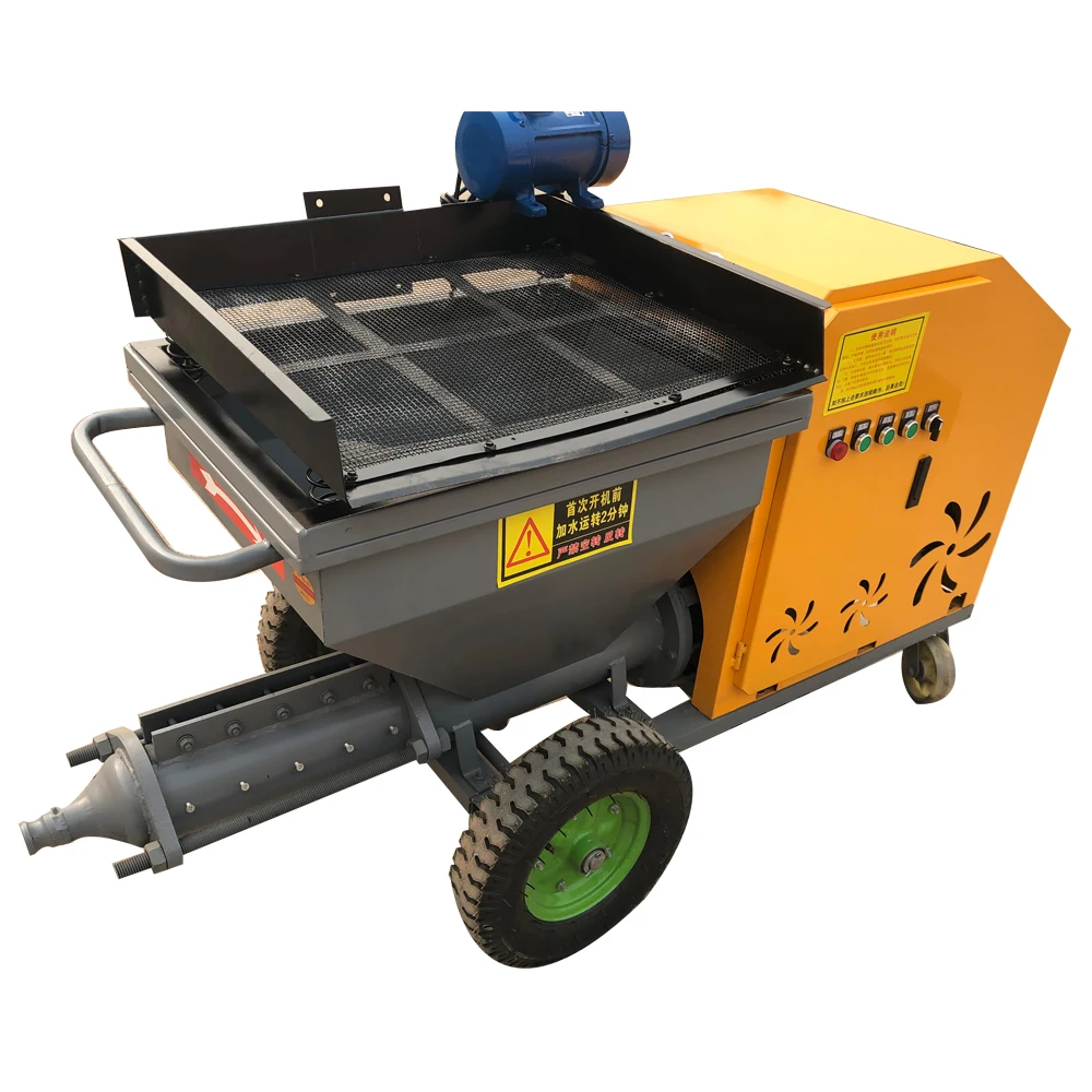 Factory Price Concrete Mortar Spraying Machine Automatic Cement Gypsum Spraying Machine for Wall Decoration