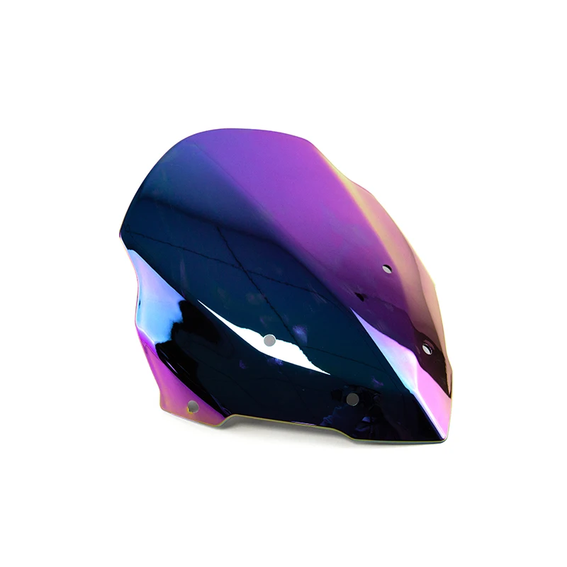 Double Bubble Front Windscreen Windshield Visor Screen Shield Wind Deflector ABS for BAJAJ Pulsar AS200 200 AS 200AS
