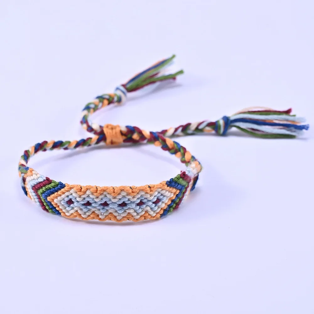 Braccialetti Amicizia 10 Pezzi - Intrecciati A Mano Regolabili - Foto 10