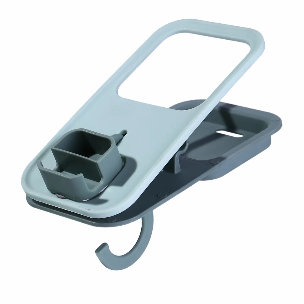 Portabicchiere A Clip Per Scrivania | Dirza | Reggette Bicchieri E Tazze | Risparmia Spazio, Fino A 4 Cm Di Spessore - 5