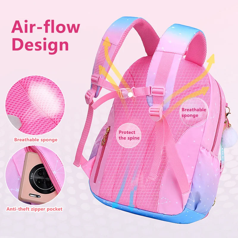 2023 Stylish Student Primary School Backpacks Kid Mochila Escolar