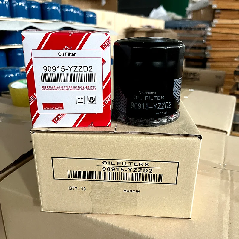 Factory Custom Oil Filter  Auto Oil Filter Production Line OEM 90915-YZZD2 90915-20003 90915-YZZB1 for Toyota Auto Parts