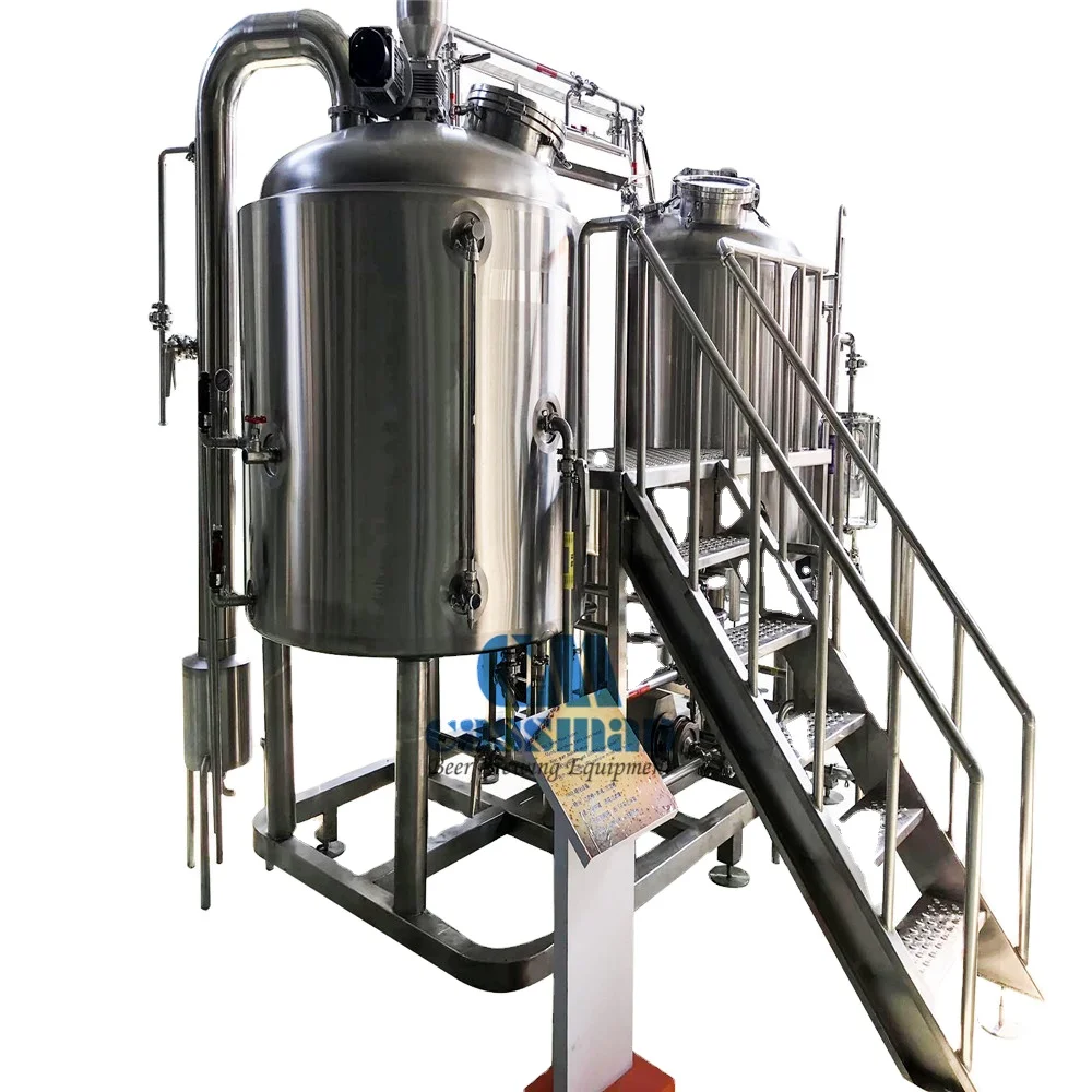 SUS 304 промышленный пивное пивоваренное оборудование пивной завод по переработке вторичного