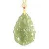Hotan jade pendant D405