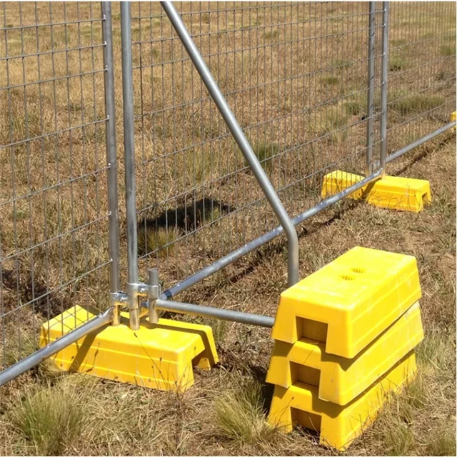 Portable Metal Safety Traffic Barrier Temporary City Road Fence for Garden Welded Construction Swimming Pool Field Farm Usage