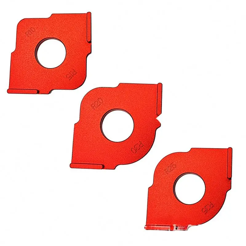 TEBAK W-49  Aluminum Alloy Anodizing Red Portable Tools in Carpentry Other Hand Wood Working Tools Radius Quick Jig
