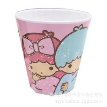 Premium Quality Cute Baby Cups Non Ceramic 100% Melamine Cold Drink Cup Customized Packaging Cup For Kids Made In Guangdong