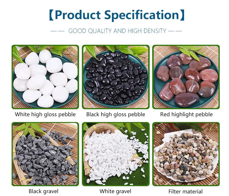 Landscaping Garden Cobbles And Pebbles Bulk Polished Stone Pebbles