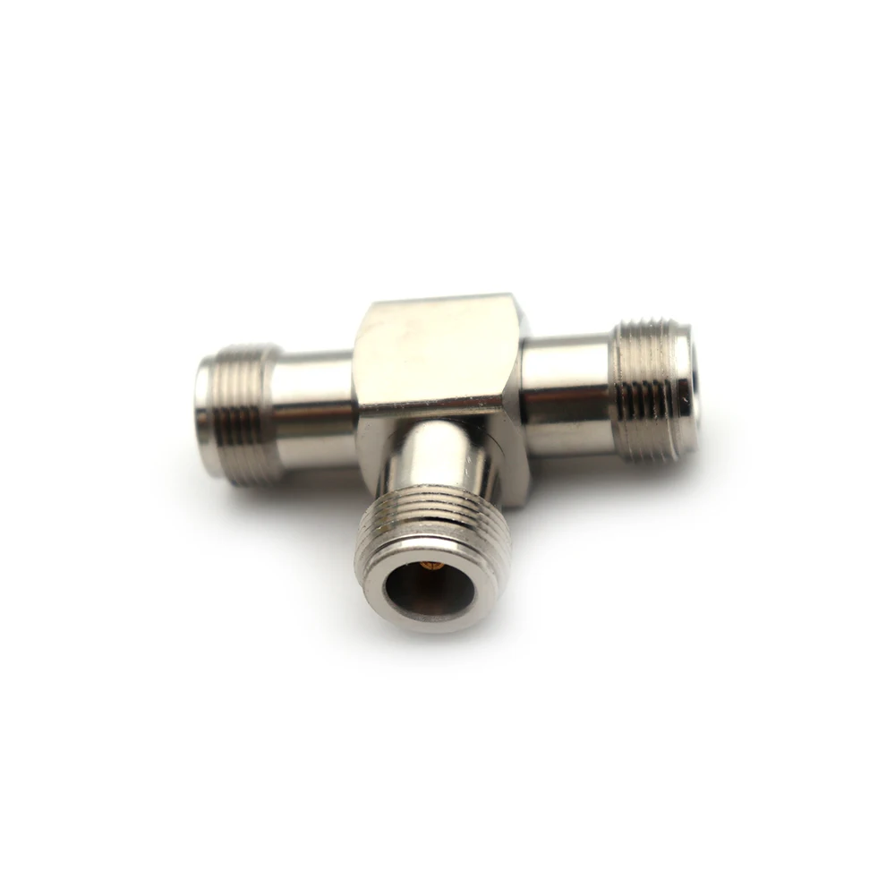 product factory price n type adapter  n female to double female tee adaptor rf coaxial connector-21