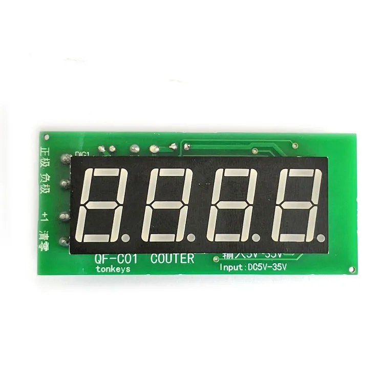 Module De Compteur De Déclenchement Module 'accumulateur à Affichage Rouge