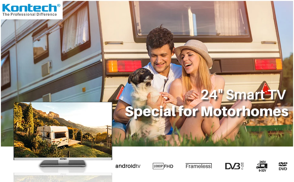 Oem Odm 12v Tv For Motorhomes Rv Smart Android Tv With Dvd Player,12