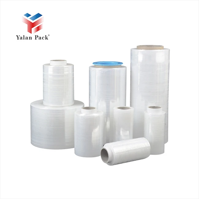 Yalan Packaging's Transparent Shipping Lldpe Stretch Film Soft Plastic Film Manufacturing & Supplies Moisture-Proof Pallet Wrap