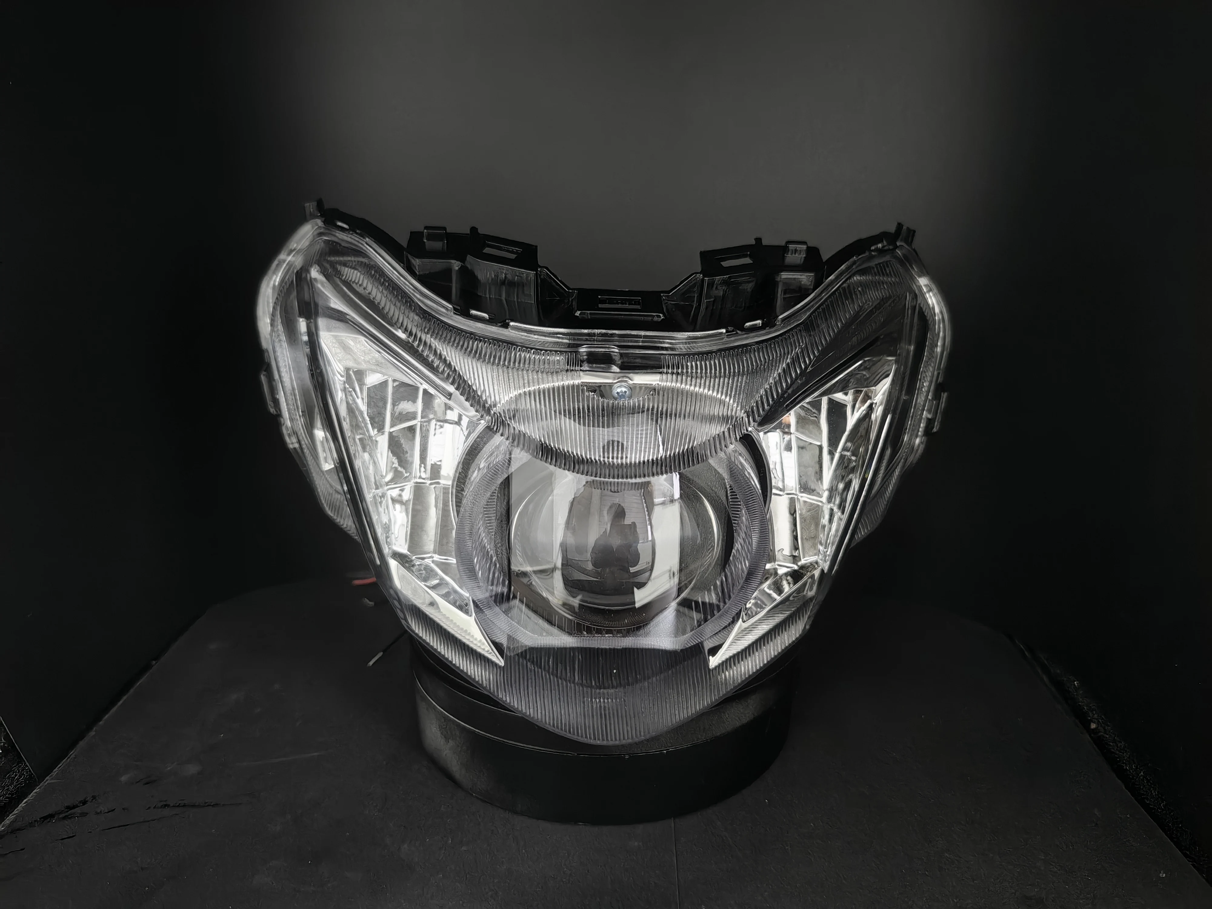 product motorcycle headlight front lamp for honda future 2019 2025 motorcycle front light with demons eye-6