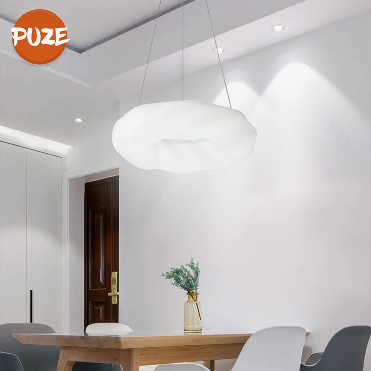 Factory Direct Sale Shapes Simple Style Ring Pendant Light Room Living Room Bedroom Modern Decoration Led Fancy Chandelier