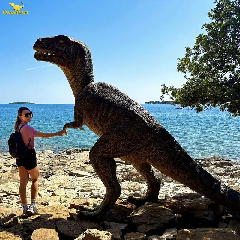 Simulation 3D Model Factory Customized Animatronic Dinosaur for Jurassic Theme Park