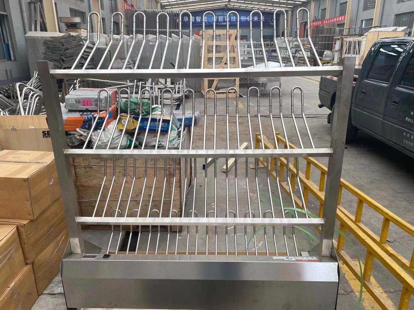 Shoe Racks and Boot Dryer Heaters Stainless Steel - Factory Equipment and Industrial Plants