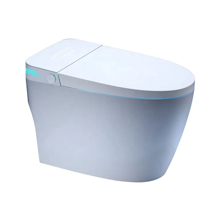 High end floor mounted automatic flush electric Inodoro inteligente bathroom ceramic intelligent smart toilets manufacture