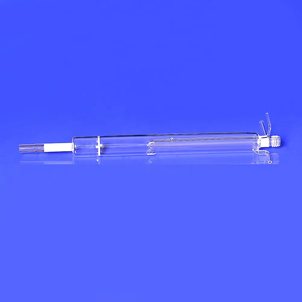 Heat Resistant Elementar Testing Quartz Combustion Tube Transparent Quartz Reduction Tube CombustionTube Pyrocube