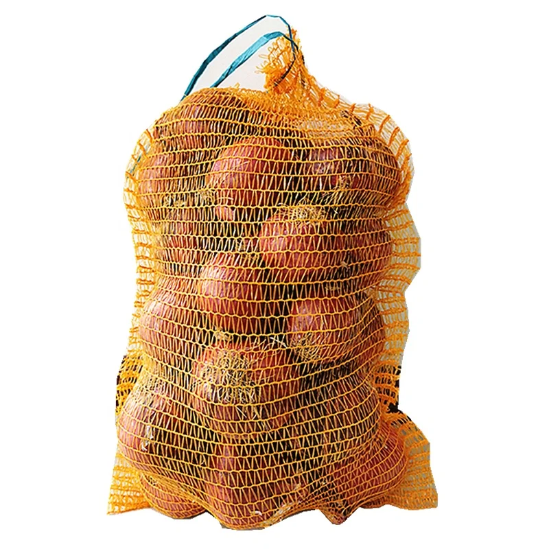 Veg Net Bags Onions Sacks 45*75, 50*80 Raschel Mesh Bags for Vegetables