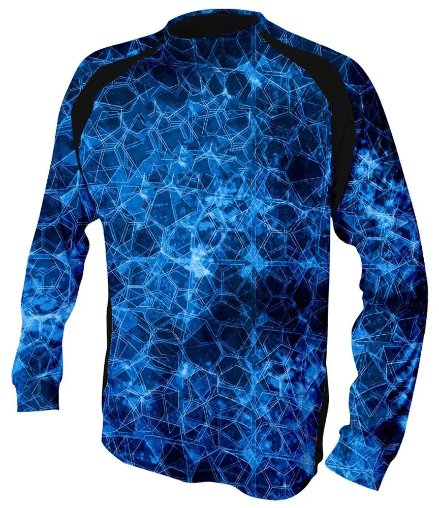 
 Эффективный Upf 50 УФ Солнцезащитный Камуфляжный узор с длинным рукавом быстросохнущая одежда для рыбалки  