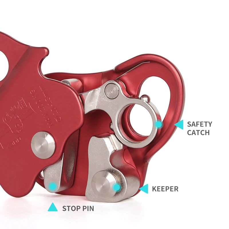 XINDA 7075 Aluminum Safety Rope Grabs for Fall Protection