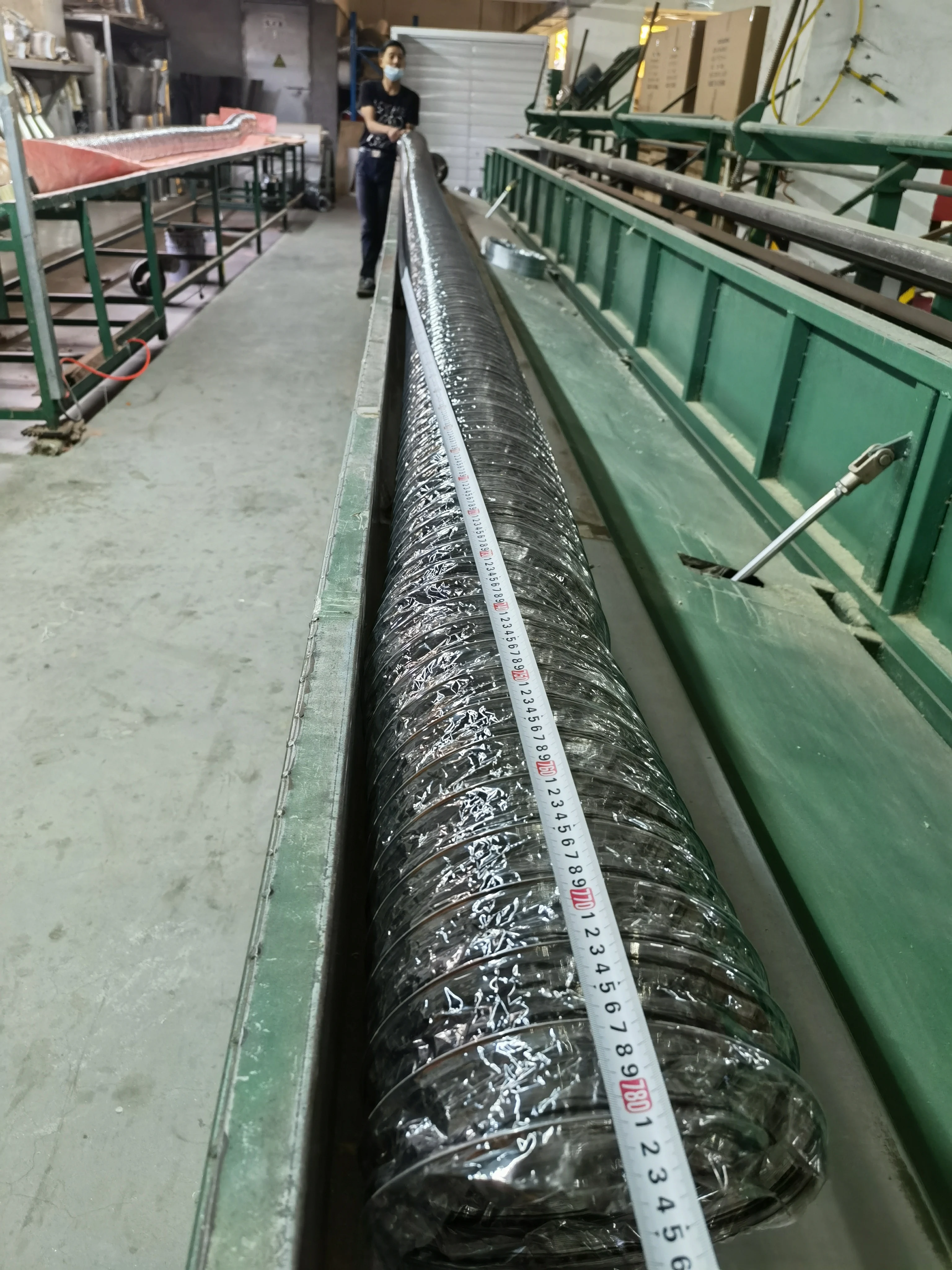 Fiberglass Insulated Flexible Duct R6 R8 HVAC System