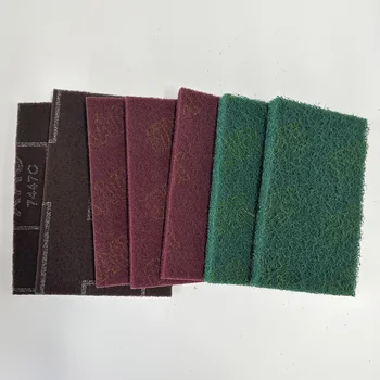 NEXTDIGI High Quality Industrial Cleaning Pads Non-Woven Fabric Scrub Cloth Stainless Steel Drawing Polishing Nylon Cloth