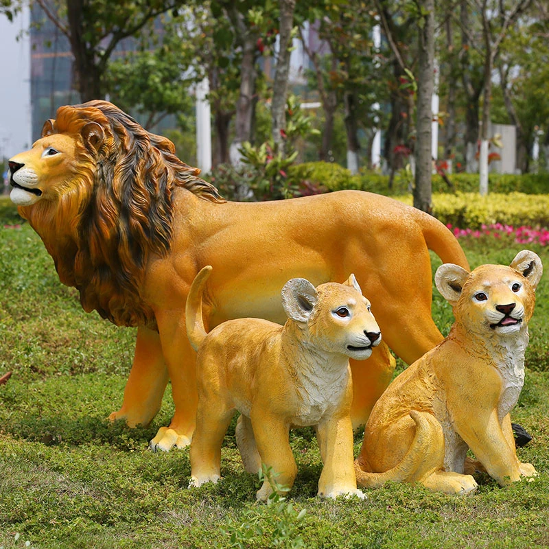 Sihanoukville, Kambodja, Het Beroemde Standbeeld Van De Leeuw Stock